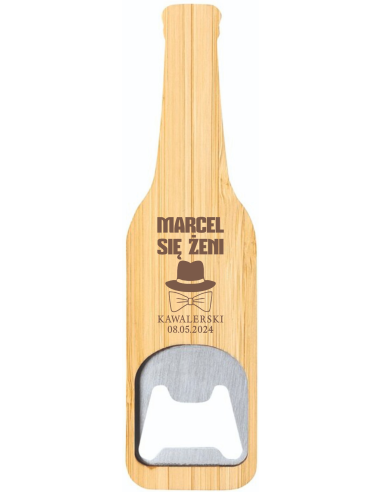 Otwieracz w kształcie butelki