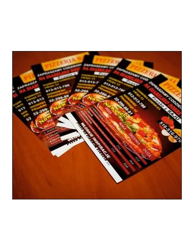 Ulotki A5 1000 sztuk + projekt