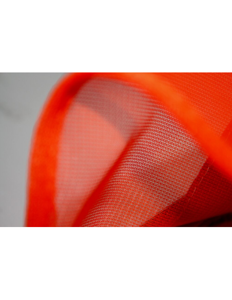 Kamizelka odblaskowa z nadrukiem tył pomarańczowa 1 szt