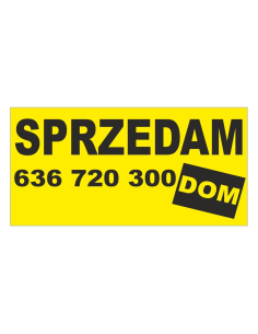 Baner Sprzedam Wynajmę Mieszkanie Dom  -  Gotowy wzór