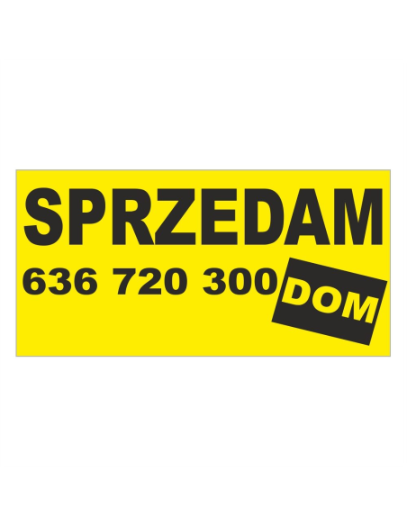 Baner Sprzedam Wynajmę Mieszkanie Dom  -  Gotowy wzór