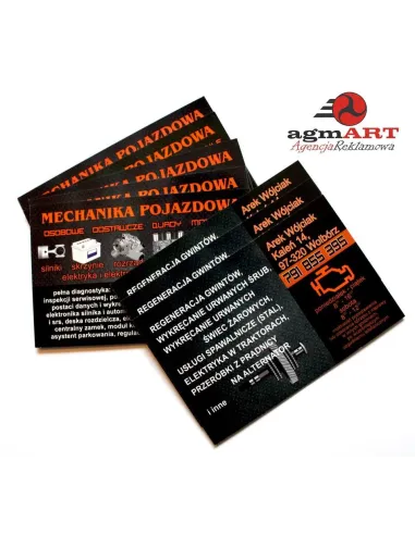 Ulotki A6 250 sztuk + projekt