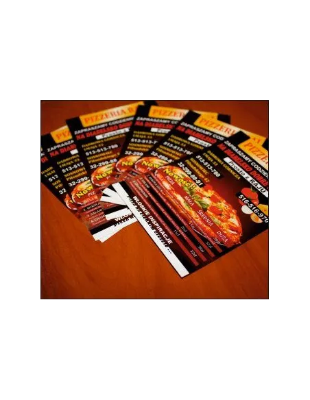 Ulotki A6 20000 sztuk + projekt