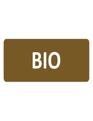 Naklejki śmieci na kosz pojemnik odpady BIO