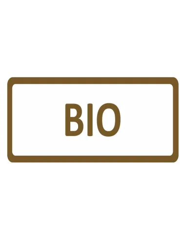 Naklejki śmieci na kosz pojemnik odpady BIO