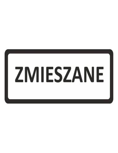 Naklejki śmieci na kosz pojemnik odpady BIO