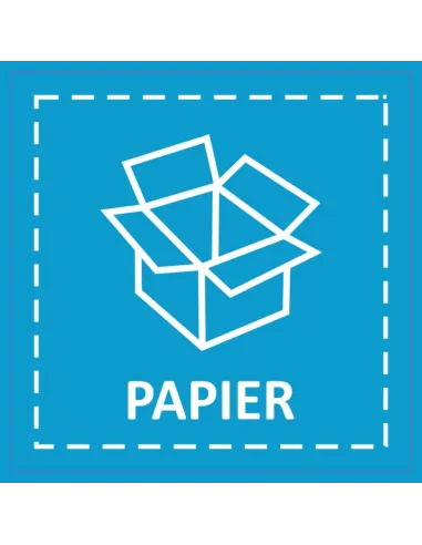 Naklejki śmieci na kosz pojemnik