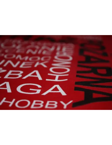 Koszulka z nadrukiem napis WYCHODZĘ LATEM KRATKA