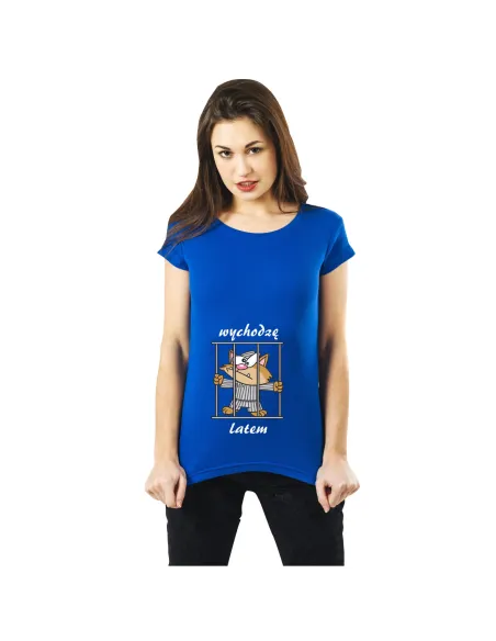 Koszulka z nadrukiem napis PREZENT dla MAMY