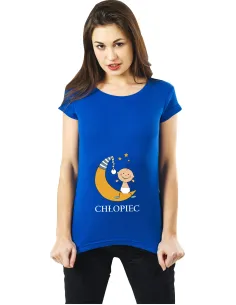 Koszulka z nadrukiem napis PREZENT dla MAMY