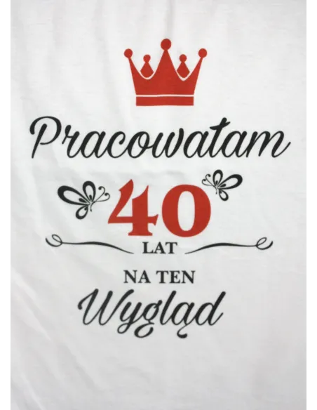 Koszulka z nadrukiem PREZENT SMOCZEK DZIEWCZYNKA