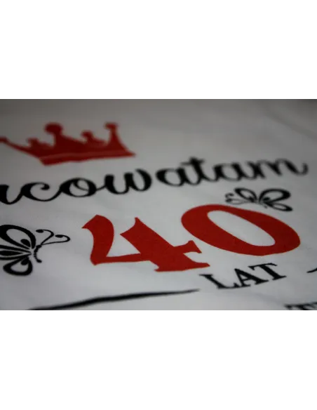 Koszulka z nadrukiem PREZENT SMOCZEK DZIEWCZYNKA