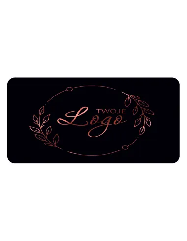 Naklejki etykiety z logo twojej firmy 6 cm 50 szt