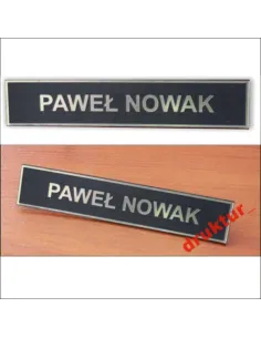 IDENTYFIKATOR na mundur OSP personalny z nazwiskiem