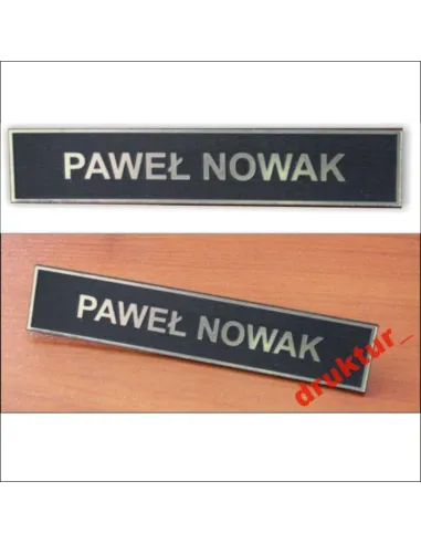 IDENTYFIKATOR na mundur OSP personalny z nazwiskiem