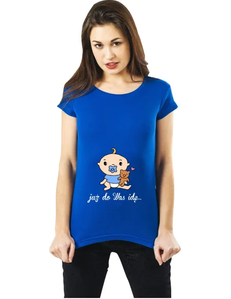 Koszulka z nadrukiem PREZENT DZIECKO MIŚ