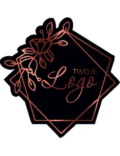 Naklejki etykiety z logo twojej firmy 10 cm 500 szt