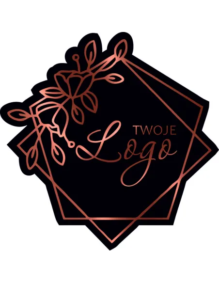 Naklejki etykiety z logo twojej firmy 10 cm 500 szt