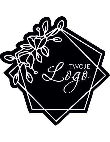 Naklejki etykiety z logo twojej firmy 10 cm 100 szt