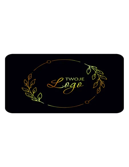 Naklejki etykiety z logo twojej firmy 6 cm 500 szt