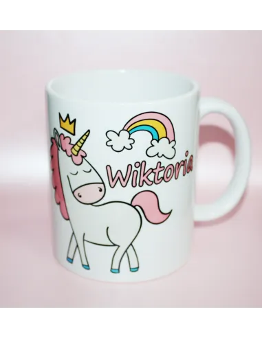 Kubek z nadrukiem świątecznym imię