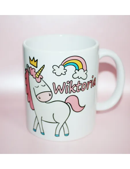 Kubek z nadrukiem świątecznym imię