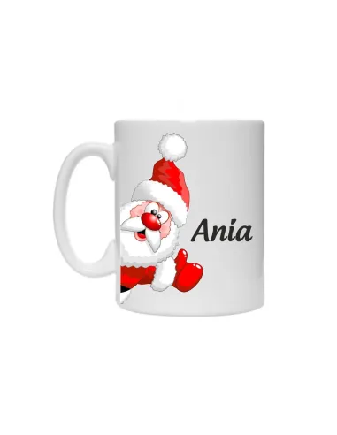 Kubek z nadrukiem imię prezent na święta