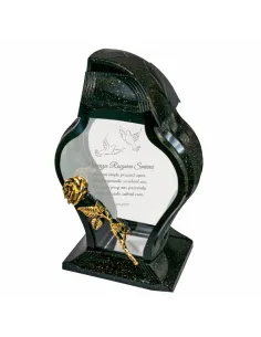 Personalizowany Znicz z grawerem na Rocznicę Śmierci z napisem datą