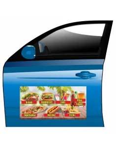 Magnes na samochód reklama magnetyczna kebab hamburger lody piwo napoje zapiekanka hot - dog frytki