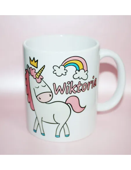 Kubek Prezent na Dzień Babci i Dziadka z nadrukiem Kocham Cię Babciu! imię