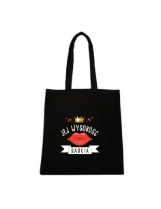 Eko torba Prezent na Dzień Babci i Dziadka z nadrukiem jej wysokość babcia