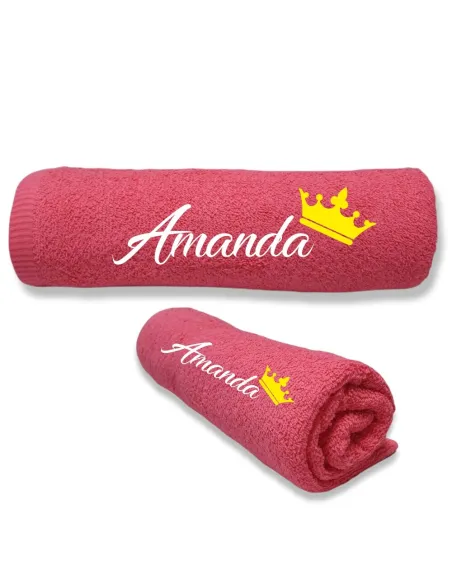 Ręcznik z haftem dla Kobiety Dziewczyny prezent na Dzień Kobiet