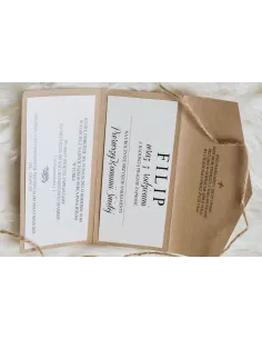 ZAPROSZENIA ślubne - okładka gazety z zdjęciem