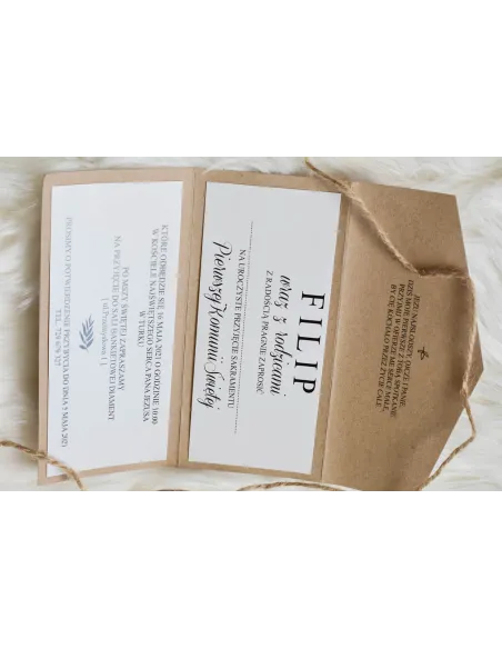 ZAPROSZENIA ślubne - okładka gazety z zdjęciem