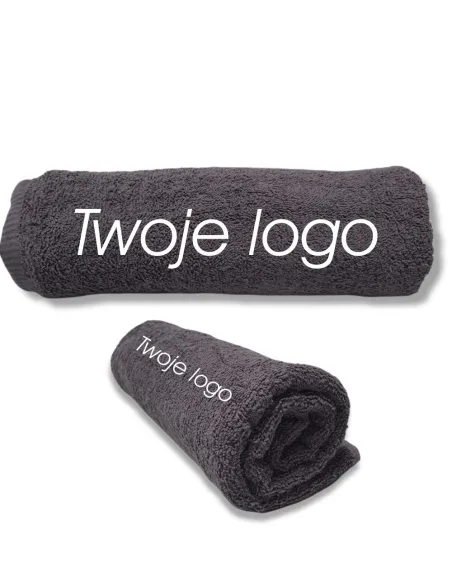 Ręcznik reklamowy z haftem firmowym logo