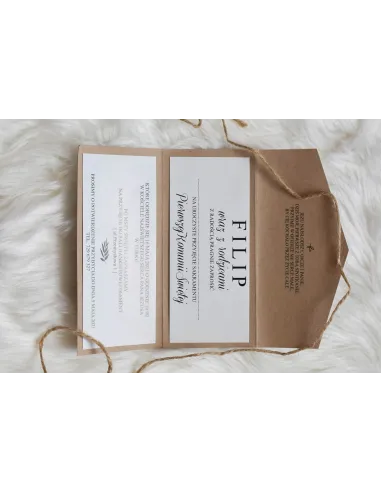 ZAPROSZENIA ślubne - okładka gazety z zdjęciem