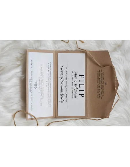 ZAPROSZENIA ślubne - okładka gazety z zdjęciem