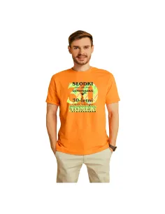 Koszulka z nadrukiem na urodziny 30 40 50 60 słodki jak lemoniadka