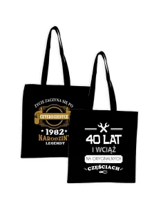 Eko Torba męska z nadrukiem PREZENT NA URODZINY