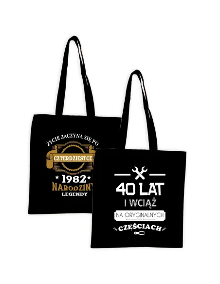 Eko Torba męska z nadrukiem PREZENT NA URODZINY