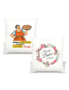 Poduszka z nadrukiem dla babci Prezent na Dzień Babci