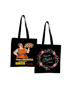 Eko torba z nadrukiem dla babci