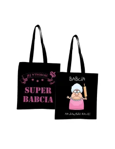 Eko torba z nadrukiem dla babci