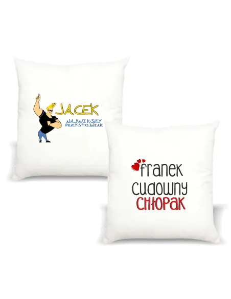Poduszka z imieniem NAJWIĘKSZY PRZYSTOJNIAK