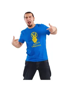 Koszulka z nadrukiem WOLNA UKRAINA