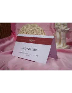 ZAPROSZENIA ślubne - vintage DL z dźetem