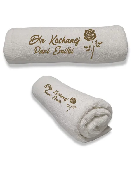 RĘCZNIK Z HAFTEM prezent dla PRZEDSZKOLANKI