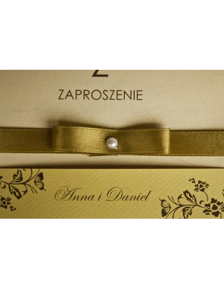 ZAPROSZENIA ślubne - elegant z wkładką