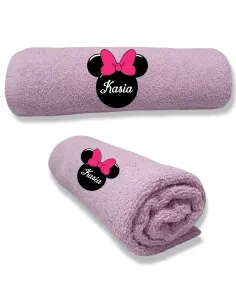 Ręcznik z HAFTEM DLA DZIECKA DZIEWCZYNKI imię