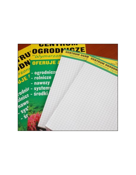 Ulotki A4 1000 sztuk + projekt